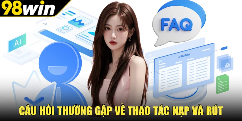 Câu hỏi thường gặp về thao tác nạp và rút